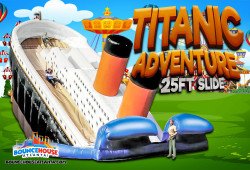 The Titanic 25' Dual Lane Slide