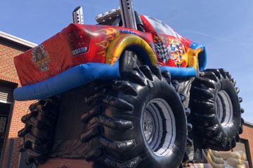 Monster Truck Bounce & Slide Combo Rental