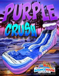 15' Purple Crush Water Slide