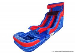 rocking rapids inflatable water slide 1650589410 15' Rockin' Rapids Water Slide