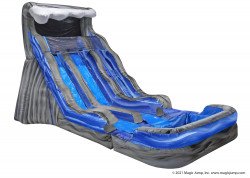 17 rockin wave dual slide nowm 0 1651864497 1 18' Rockin' Wave Dual Lane Water Slide