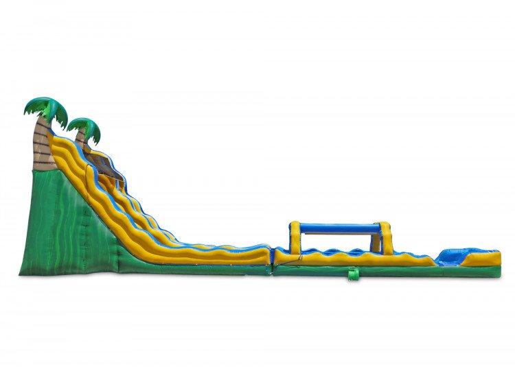 24' Tropical Wave Dual Lane Slip N Slide - Josh's Inflatable Rentals ...
