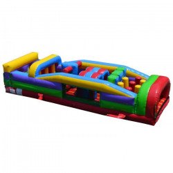 30 foot inflatable obstacle course retro 7 element1202 1670592403 30' Retro Obstacle Course