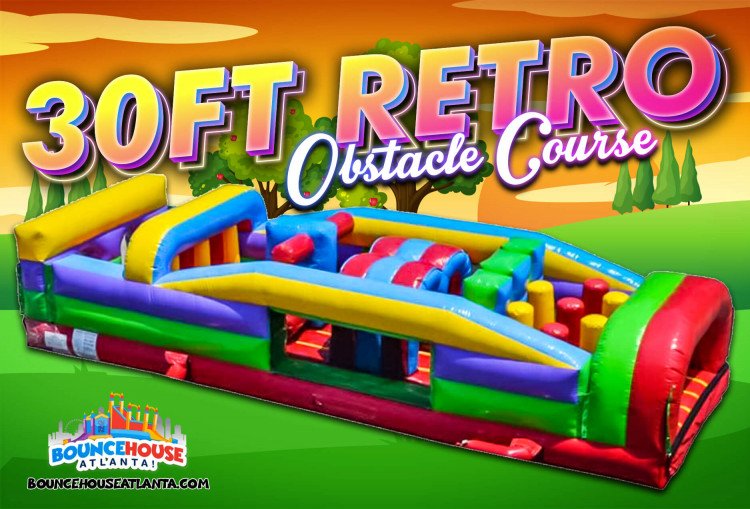 30' Retro Obstacle Course