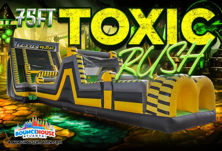 75' Toxic Rush Obstacle Course