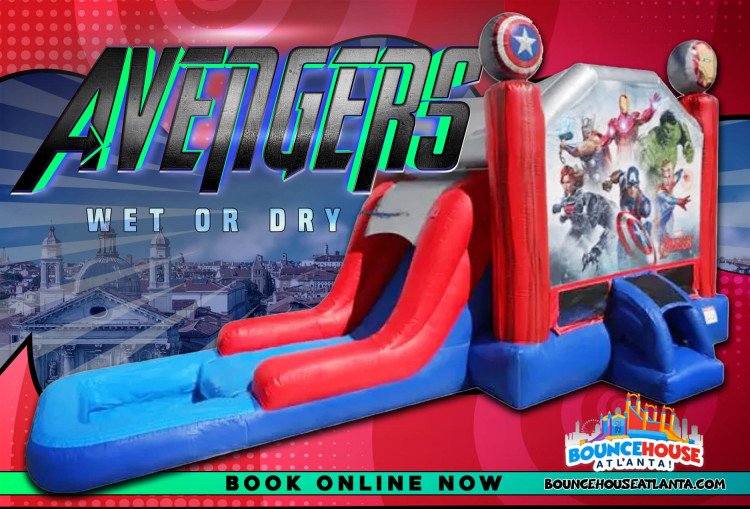 Marvel Avengers Deluxe Bounce & Slide