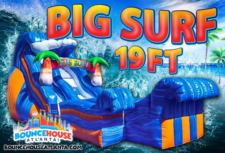 19' BIG Surf Water Slide