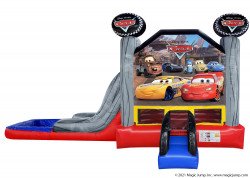 Cars Combo 1666036275 Disney Cars Deluxe Bounce and Slide