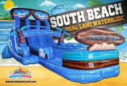 18' South Beach Dual Lane Slide