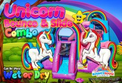 Unicorn Bounce and Slide Combo