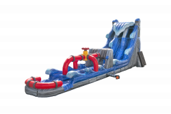 WS1366 2220Ft20Hoover20Dam2020Slip2020Slide20DL HR 04 1645295107 22' Hoover Dam Dual Lane Water Slide