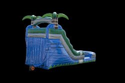 blue crush dual lane water slide4 1670351347 15' Blue Crush Dual Lane Water Slide