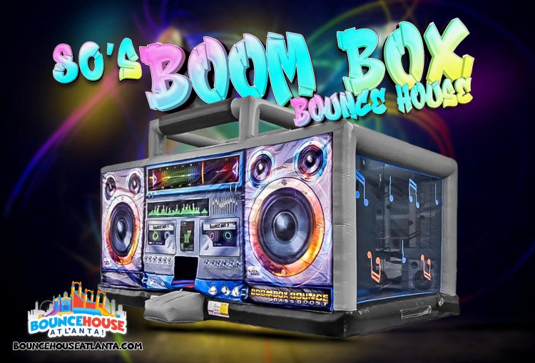 80's Boom Box Jumbo Bounce House