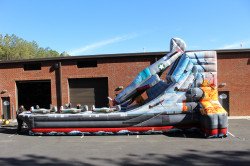 Fighter jet water slide 4 1690391427 20' Shark Mouth Fighter Jet Slide