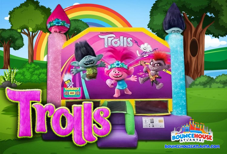 Dreamworks Trolls Bounce House