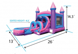 Pink Princess combo 1694294358 Pink Princess Bounce and Slide Combo