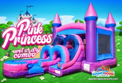 Pink Princess Bounce and Slide Combo