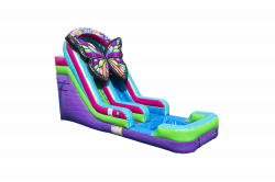 Butterfly water slide 1699642821 15' 3-D Butterfly Slide