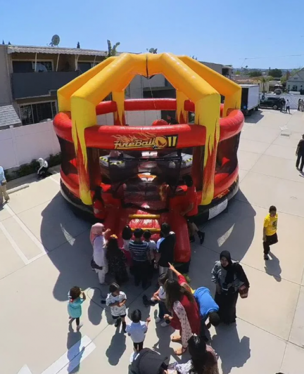 Fireball II 4 Player Josh's Inflatable Rentals and More Lawrenceville GA