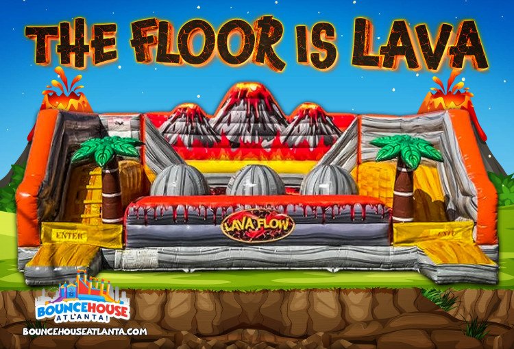 The Floor is Lava Wipeout Game