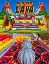 Floor is lava game 1704027949 The Floor is Lava Wipeout Game