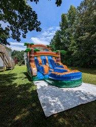 133f59acac124e3792bce4a9caabf9ec 1718374884 15' Tiki Plunge Dual Lane Water Slide