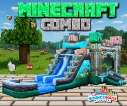 Minecraft Dual Lane Bounce and Slide Combo