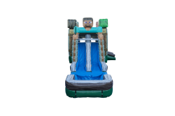 Minecraft inflatable3 1753389849 Minecraft Dual Lane Bounce and Slide Combo