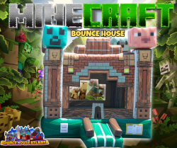 Minecraft Bounce House