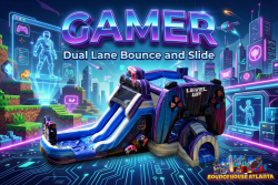 Gamer Dual Lane Bounce and Slide Combo